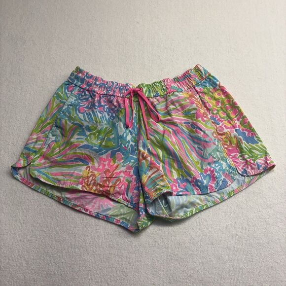 Lilly Pulitzer Run Around Shorts Luxletic Classic Multi Color Size XS - Picture 1 of 5